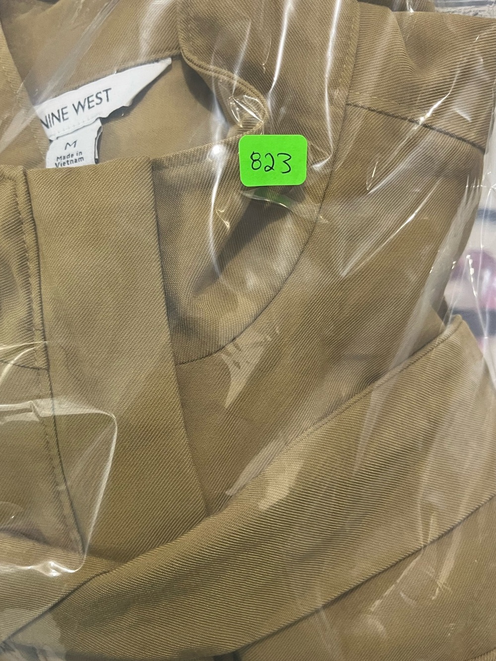 NINE WEST BELTED UTILITY JACKET - Picture 14 of 14